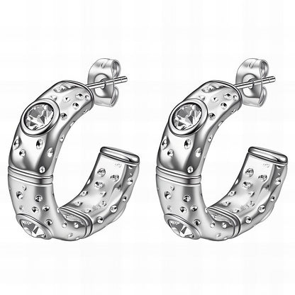 Stainless Steel Hoop Earrings