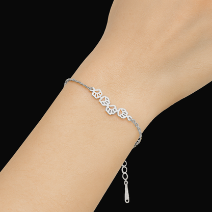 Paws Stainless Steel Bracelet