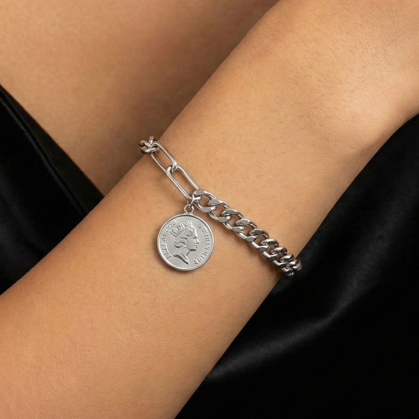 Stainless Steel Elizabeth Bracelet