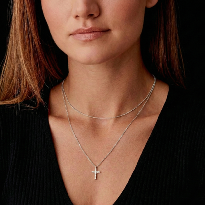Stainless Steel Cross Necklace